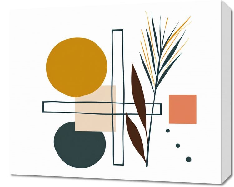 Obraz 60x50cm Ogród Symetryczny zdjęcie 1