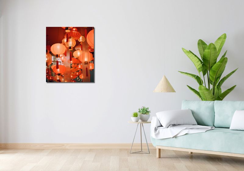 Obraz 60x70cm Festiwal Latarni zdjęcie 2