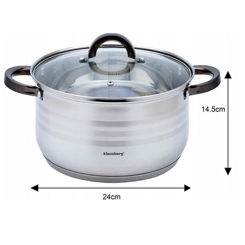 ZESTAW GARNKÓW 8 ELEMENTÓW KLAUSBERG KB-7701 na Arena.pl