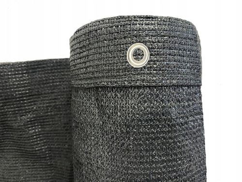 OSŁONA NA BALKON 95% GRAFITOWA NA TARAS PŁOT MATA BALKONOWA Z OKUCIAMI na Arena.pl