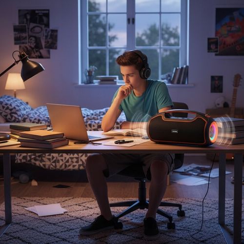 Głośnik Bezprzewodowy TONSIL BEAT 120W LED TWS Bluetooth AUX USB BT na Arena.pl