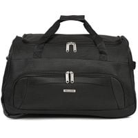 średnia torba podróżna na kółkach bellugio czarna