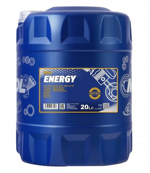 Olej Silnikowy 7511 Mannol Energy 5w30 20L zdjęcie 1