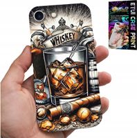 ETUI DO IPHONE 16e - WHISKY CYGARO WZORY DLA MĘŻCZYZN PLECKI