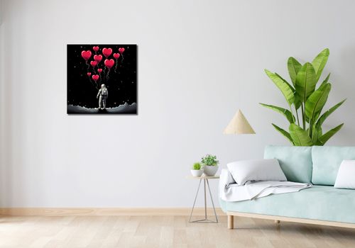 Obraz 60x60cm Astronauta Własnych Celi na Arena.pl
