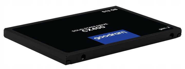 Dysk SSD GOODRAM 512GB CX400 G.2 2,5 SATA3 technologia 3D NAND Flash zdjęcie 12