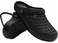 KLAPKI MĘSKIE KROKSY basenowe LEKKIE buty Ogrodowe Piankowe chodaki 42