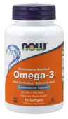 NOW FOODS Omega 3 - DHA 120 mg + EPA 180 mg (90 kaps.)