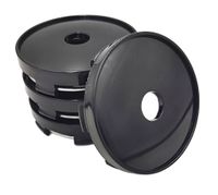 UNIWERSALNE DEKIELKI na felgi zaślepki felg KAPSLE kołpaczki 60mm 4 szt.