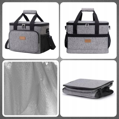 TORBA TERMICZNA NA PLAŻĘ TURYSTYCZNA PODRÓŻNA 20L BIWAKOWA TERMOIZOLACYJNA na Arena.pl