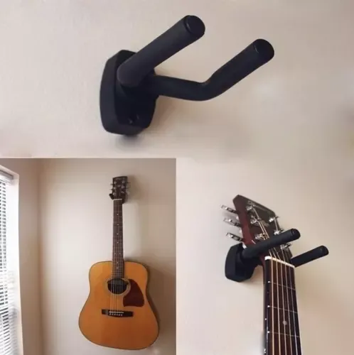 Uchwyt Wieszak na Gitarę Gitarowy Ścienny + Wkręty zdjęcie 6