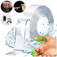 BARDZO MOCNA TAŚMA DWUSTRONNA PRZEZROCZYSTA 5M