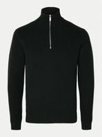 Selected Homme Sweter Dane 16092601 Czarny Regular Fit L