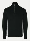 Selected Homme Sweter Dane 16092601 Czarny Regular Fit L