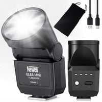 LAMPA BŁYSKOWA DO APARATU CANON/NIKON/SONY/FUJIFILM 5600K 300 MAH USB-C