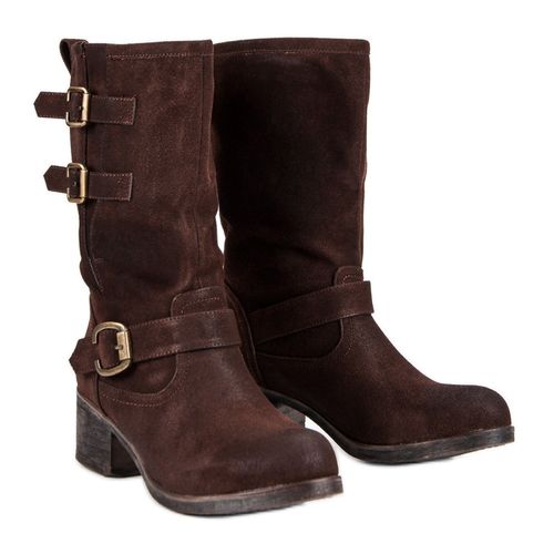 Brązowe botki workery r.39 na Arena.pl