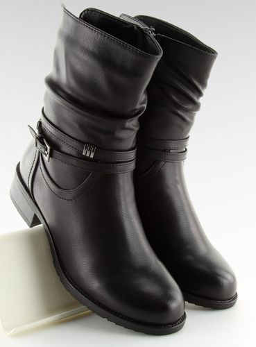 Botki damskie czarne 8232-3 BLACK - 38 na Arena.pl