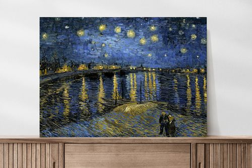 Obraz na płótnie Van Gogh Over the Rhone 50x70 cm na Arena.pl