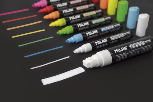 MARKER DO SZYB FLUOGLASS NIEBIESKI MILAN na Arena.pl