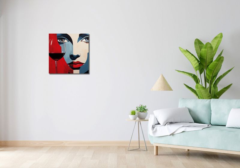 Obraz 50x50cm Żywa Czujność zdjęcie 2