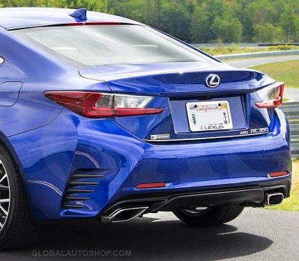 Lexus RC 350 -Chromowane Listwy Grill Chrom Atrapy Zderzaka Tuning zdjęcie 1