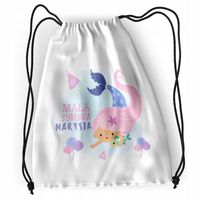 Plecak Sportowy Szkolny Dla Marysi Córki Dziecka Z Nadrukiem Ze Zdjęciem