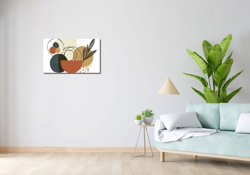 Obraz 70x40cm Kolaż Roślin zdjęcie 2