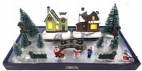 Scenka Świąteczna szopka Wioska LED Magic Village