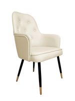 Krzesło SARA noga czarna/złota Vega02