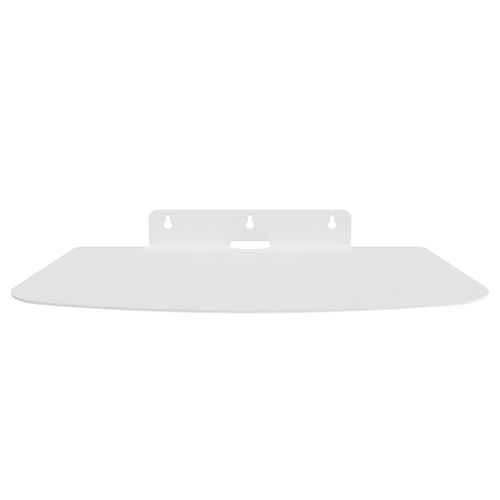 Solidny metalowy hak wieszak półka ścienna na kask motocyklowy rower biały na Arena.pl