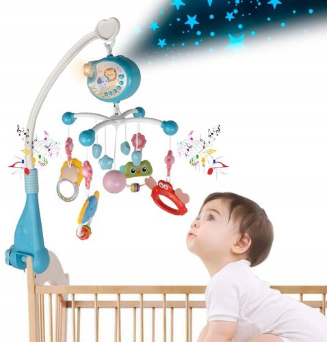 KARUZELKA KARUZELA NAD ŁÓŻECZKO DZIECIĘCA POZYTYWKA PROJEKTOR PILOT TIMER na Arena.pl