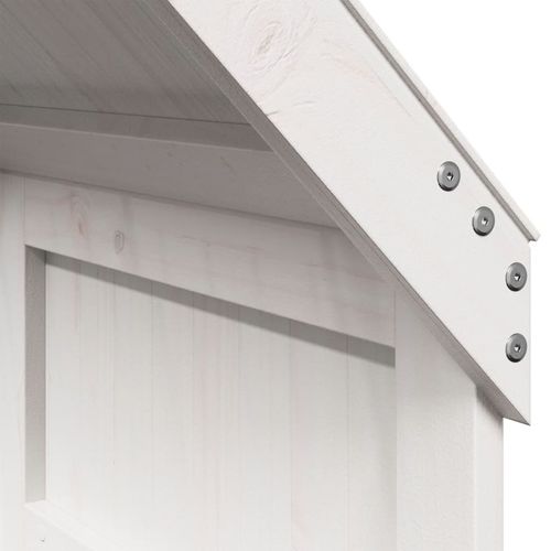 Daszek do łóżka dziecięcego, biały, 60x99x139,5 cm, sosnowy na Arena.pl