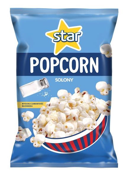 Star Popcorn solony 95 g zdjęcie 1