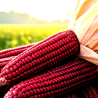 Kukurydza Ozdobna Nasiona Truskawkowa Dekoracji Bukietów Suszki Wianki 2G