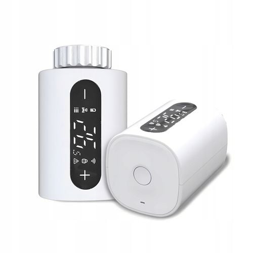 Inteligentny Termostat Zawór Głowica Grzejnikowy z LCD Smart Home Tuya WiFi na Arena.pl