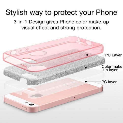 ESR GLITTER SHINE IPHONE 5S/SE SILVER na Arena.pl