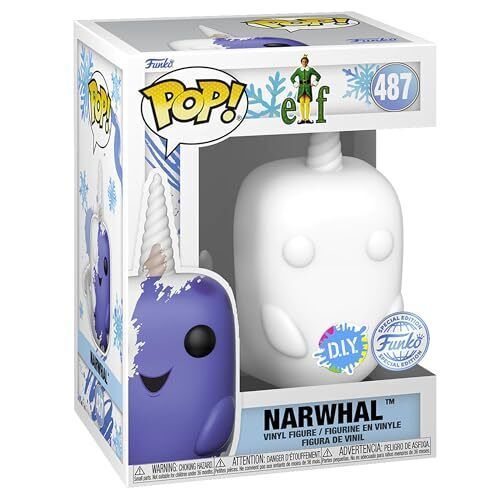 Funko POP! Disney Elf Narwhal Figurka 487 DIY zdjęcie 1