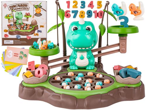 MATEMATYCZNA GRA ŁOWIENIE  DINOZAURÓW na Arena.pl