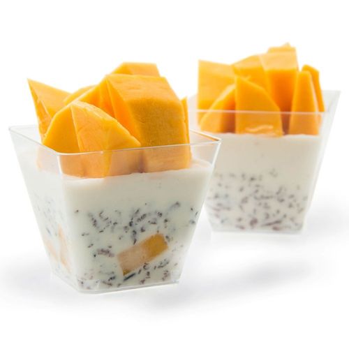 6x Kubki Pucharki Pojemniki na Desery Przekąski Przystawki do Deserów na Arena.pl