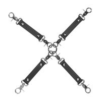 venice collection - hogtie connectors - black