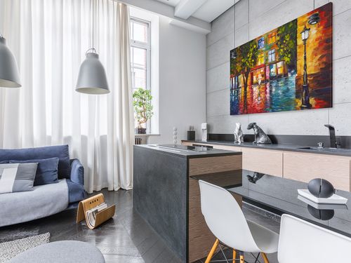 78801 Obraz na płótnie ULICA ODBICIE POSTAĆ na Arena.pl