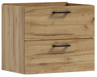 Szafka łazienkowa wisząca LUNA 80 dąb craft złoty (W1) wpuszczana