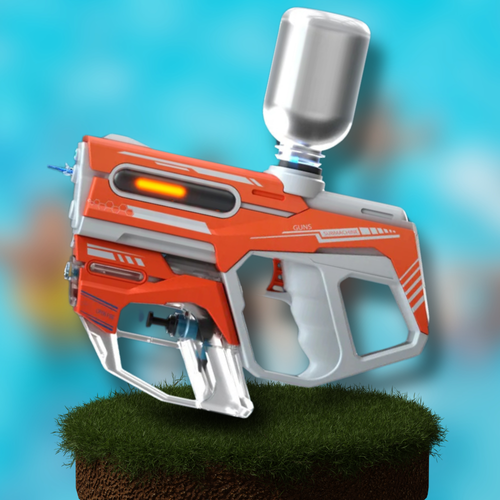 pistolet na wodę elektryczny automatyczny karabin wodny 2w1 akumulator na Arena.pl