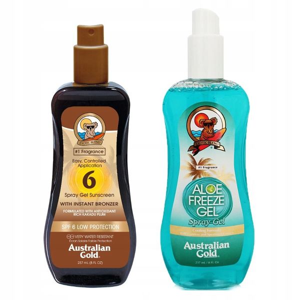 AUSTRALIAN GOLD Spray bronzer SPF6 + Aloe Freeze zdjęcie 1