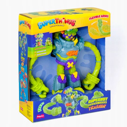 SUPERTHINGS ZINGS SUPER THINGS SUPERBOT TRASHER POWER FLEXIBLE ROBOT na Arena.pl