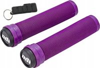 GRIPY CHWYTY ROWEROWE ODI LONGNECK SL PURPLE FIOLETOWE BMX / MTB 135 MM