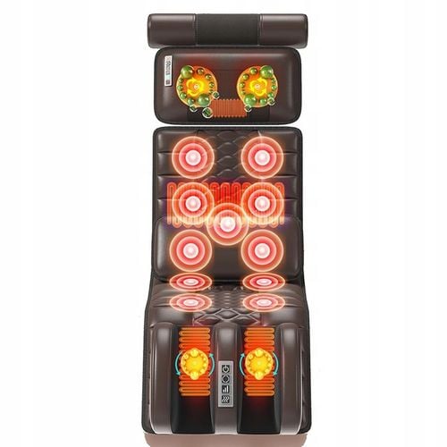 MATERAC MASUJĄCY Mata do masażu + MASAŻER DRENAŻ NÓG ŁYDEK PRESOTERAPIA na Arena.pl