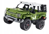Klocki techniczne Off road zielony