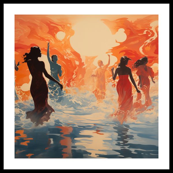 Plakat 60x60cm Taneczny Żar zdjęcie 3