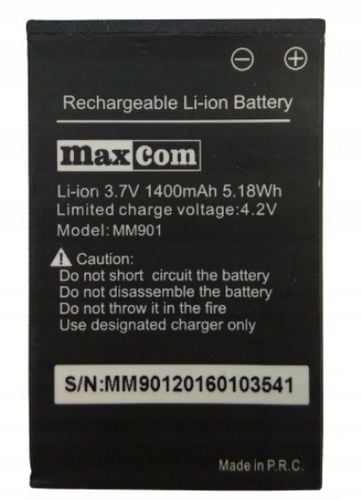 Bateria Do telefonu Maxcom MM827 1400 mAh MM 827 na Arena.pl